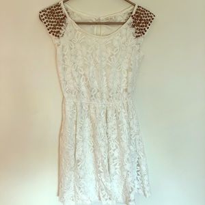 White Lace Dress